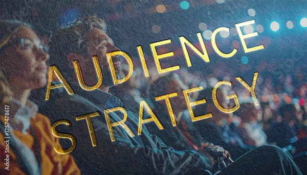 Fototapeta Audience Strategy