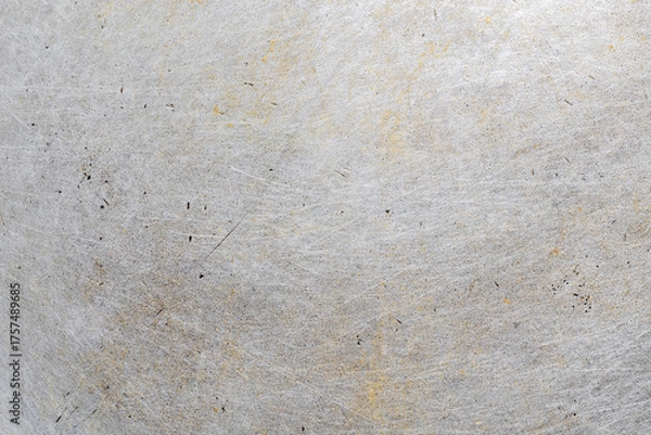 Fototapeta old aluminum sheet from a frying pan