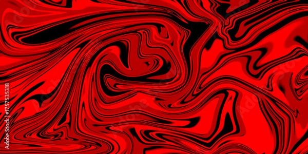 Fototapeta Red Abstract liquify,liquid background Gradient Color Blur Abstract Art	 design with swirling color illustration