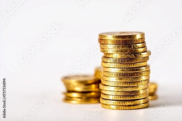 Obraz stack of coins