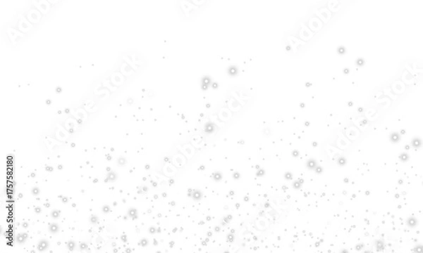 Fototapeta Shimmering golden confetti explosion with dust and glitter on a dark background. Perfect for Christmas, party posters, and glamorous festive visual designs.