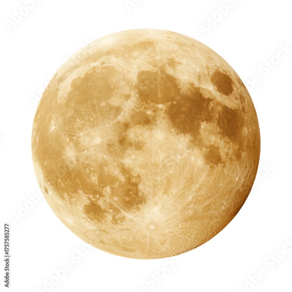 Obraz Full, orange-toned moon (1)