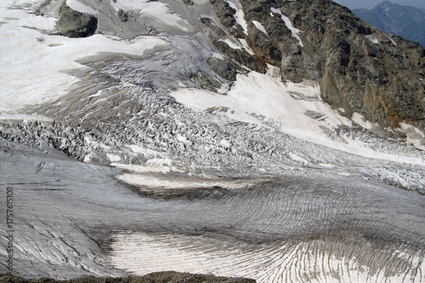 Fototapeta Mountain glacier