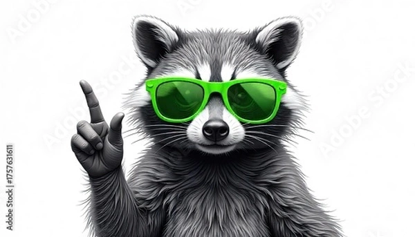 Obraz portrait of a dog with headphones