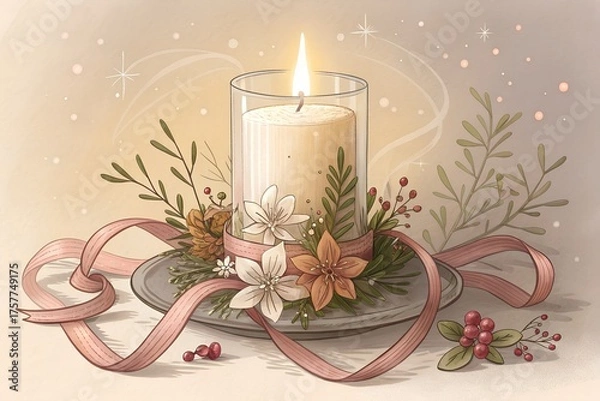 Obraz aromatic candle