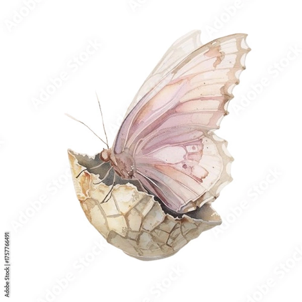 Obraz butterfly on a flower