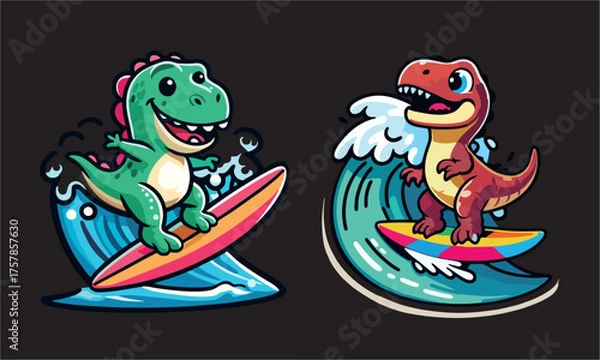 Obraz vector t-rex vector