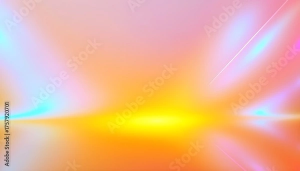 Obraz 홀로그램네온빛효과배경이미지