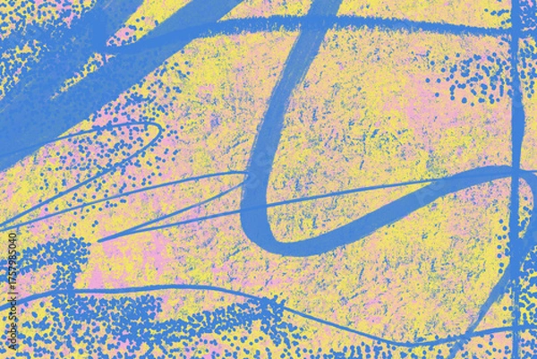 Fototapeta Dirty Scratched Surface Texture in High Contrast