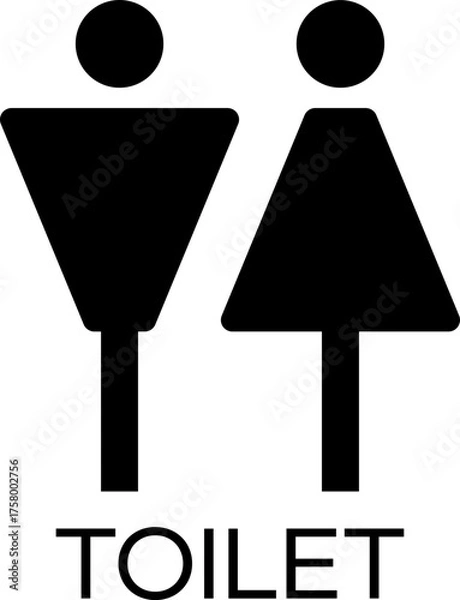 Fototapeta 남여 아이콘