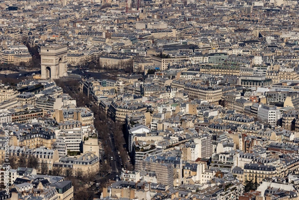 Obraz Paris et ses bâtiments