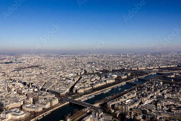 Obraz Paris et ses bâtiments