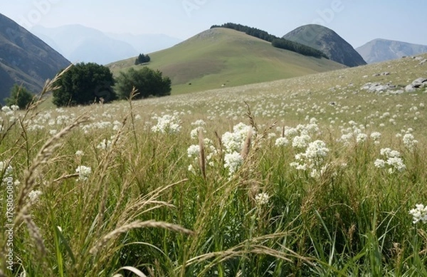 Obraz alpine meadow in summer