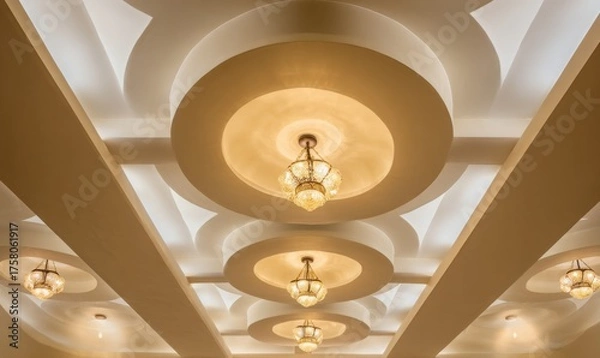 Obraz ceiling decorated