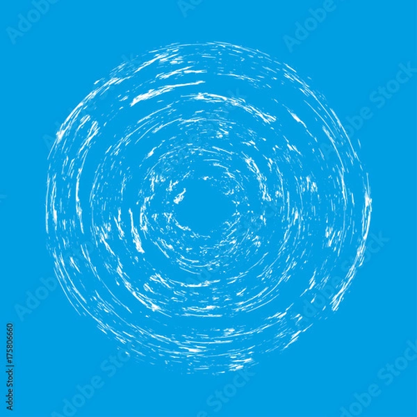 Obraz Abstract pattern from concentric circles. Universe symbol. Vector illustration EPS10