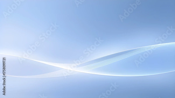Fototapeta abstract blue wave background