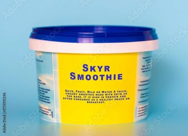 Obraz Skyr Smoothie Skyr, Fruit, Milk or Water