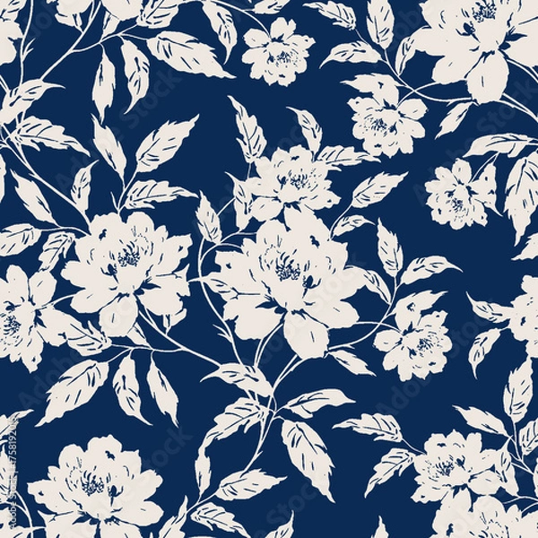 Fototapeta flower leaf texture pattern  grunge