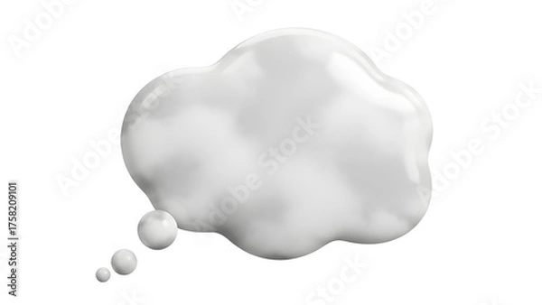 Obraz White Thought Cloud
