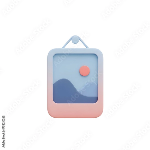 Obraz Minimal Photo Frame Art
