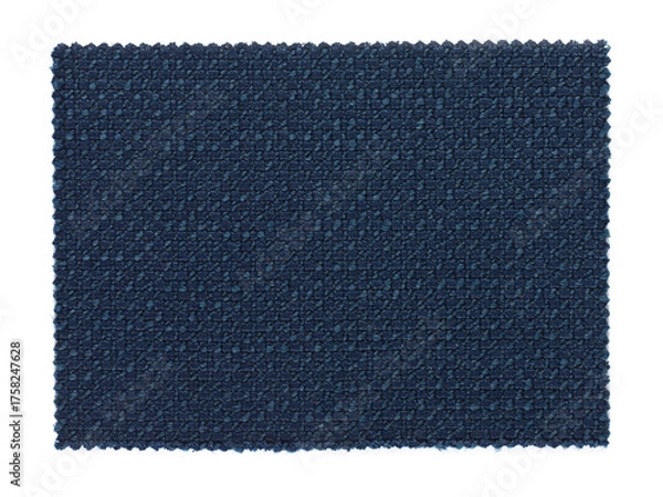 Obraz Fabric sample isolated on white