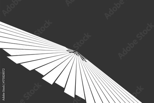 Obraz Abstract  background.  Vector illustration. Trendy geometric elements. Design.