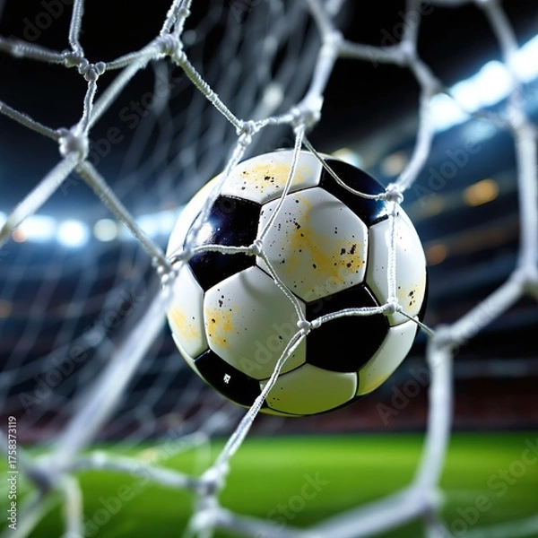 Fototapeta Goal Net Impact
