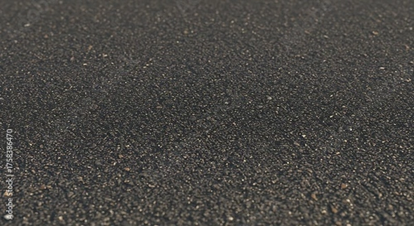Obraz Close up of rough asphalt surface with selective focus and neutral tones