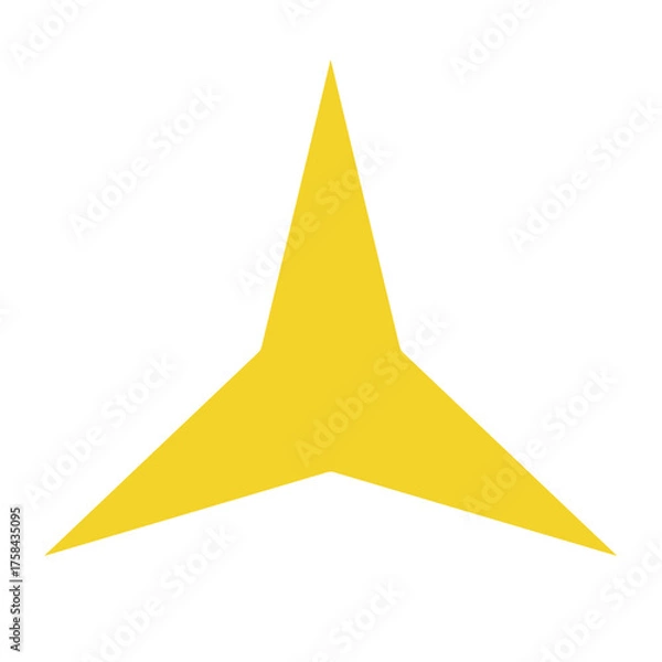 Obraz star doodle for illustration