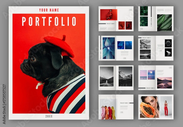 Obraz Portfolio Layout