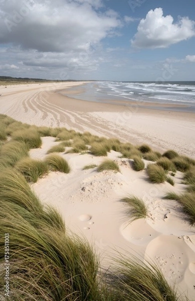 Obraz sand dunes and beach