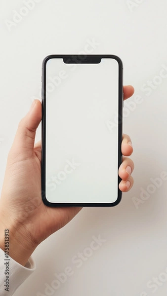 Fototapeta Smartphone＆hand_004sp