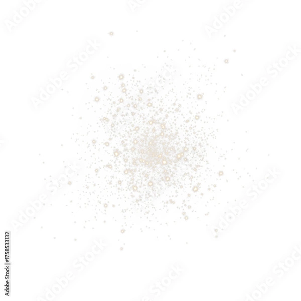 Fototapeta A glitter and sparkle PNG overlay with a transparent background. Ideal for adding a shimmering effect to creative projects.