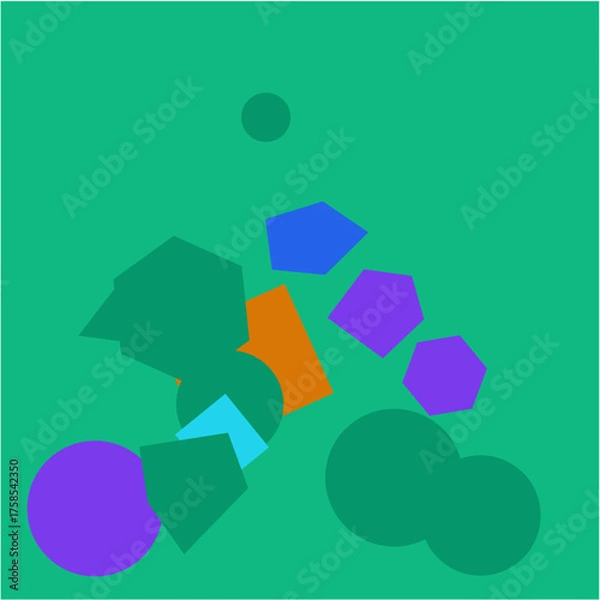 Fototapeta Train Flat Solid