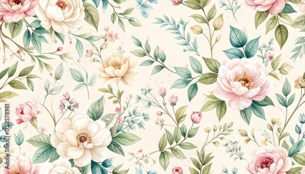 Obraz seamless floral pattern