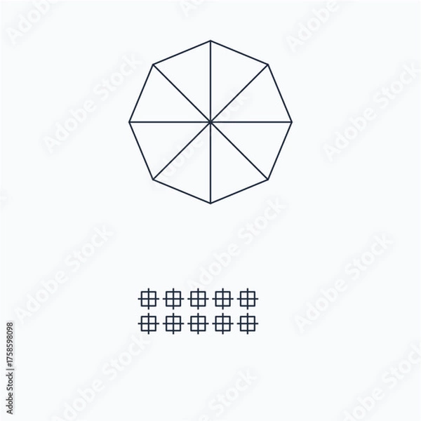 Fototapeta Sky Monoline