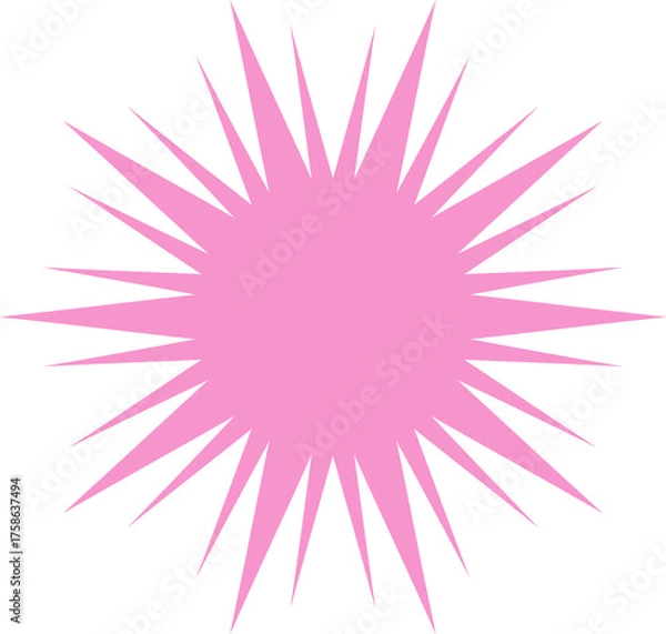 Obraz abstract pink background vector art