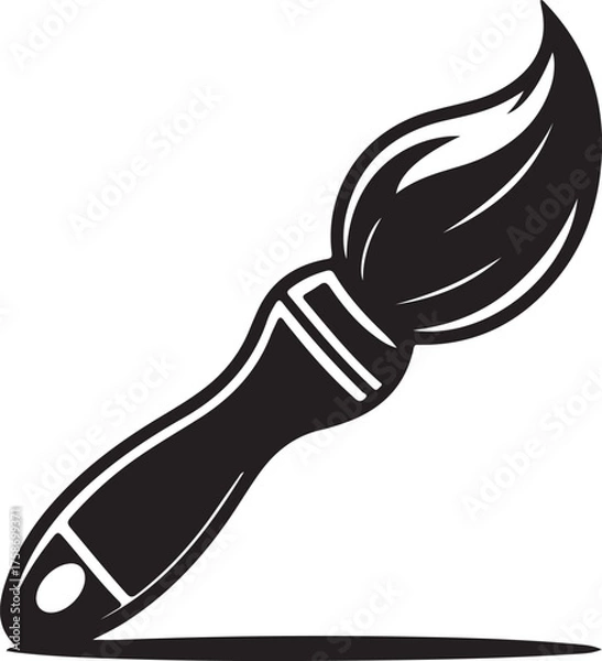 Fototapeta Abstract geometric composition with vibrant color palette and clean lines