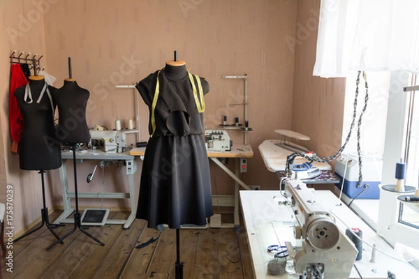 Fototapeta batch dressing on a mannequin