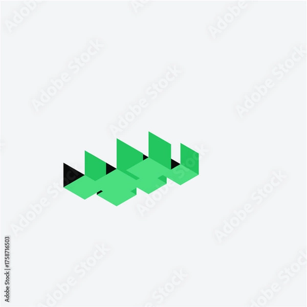 Fototapeta Tools Isometric Icons