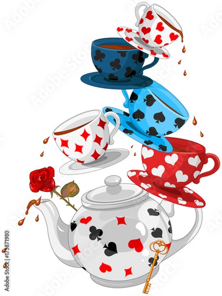 Obraz Wonder Tea Party Pyramid