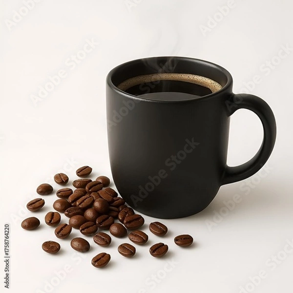 Obraz Freshly Brewed Coffee Cup