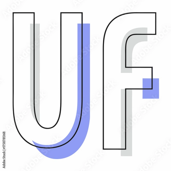 Fototapeta alphabet letter a letter, Eps file. 