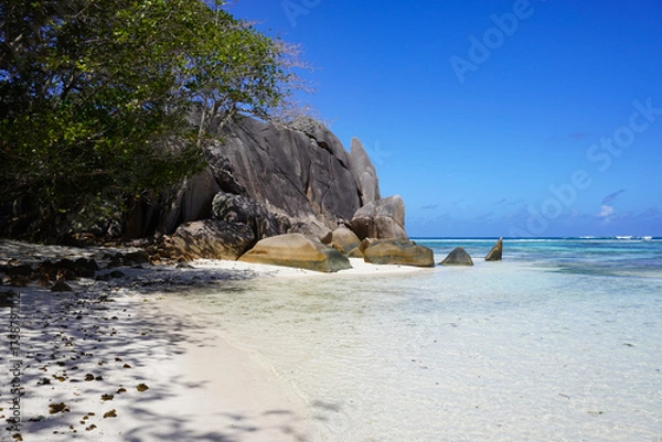 Fototapeta La Digue - Seychelles