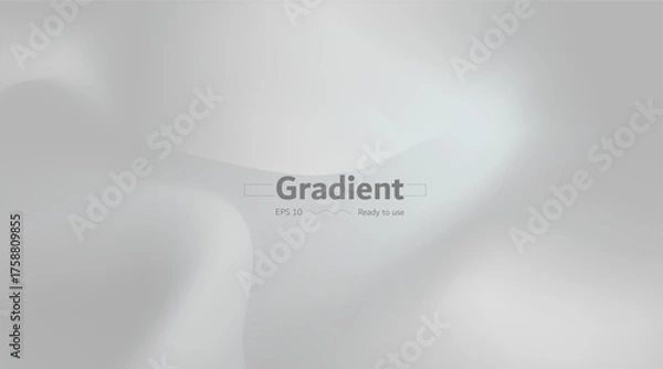 Obraz Abstract grey gradient background design, luxury background, clean design