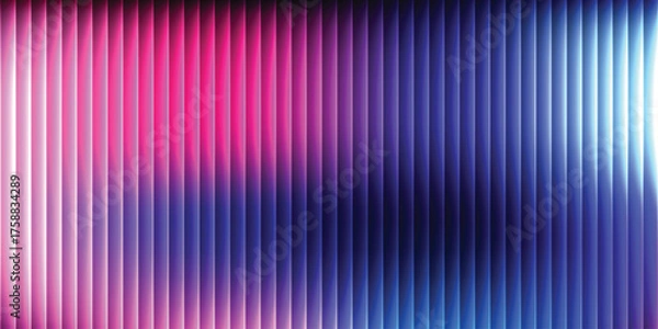Obraz Vibrant vertical stripes of abstract color flow and light gradients abstract background