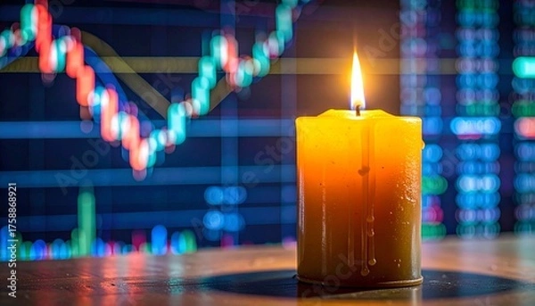 Obraz "Snowy Night Fireplace"