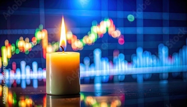 Obraz "Cozy Winter Fireplace Glow"