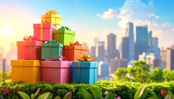 Obraz "Rain-Kissed Fall Trail"