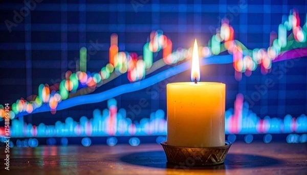 Obraz "Icy Night Horizon"